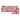 Red painted aluminum letters and numbers in Avant Garde Medium font, 4-inch and 6-inch sizes, arranged in a grid pattern for modern signage display